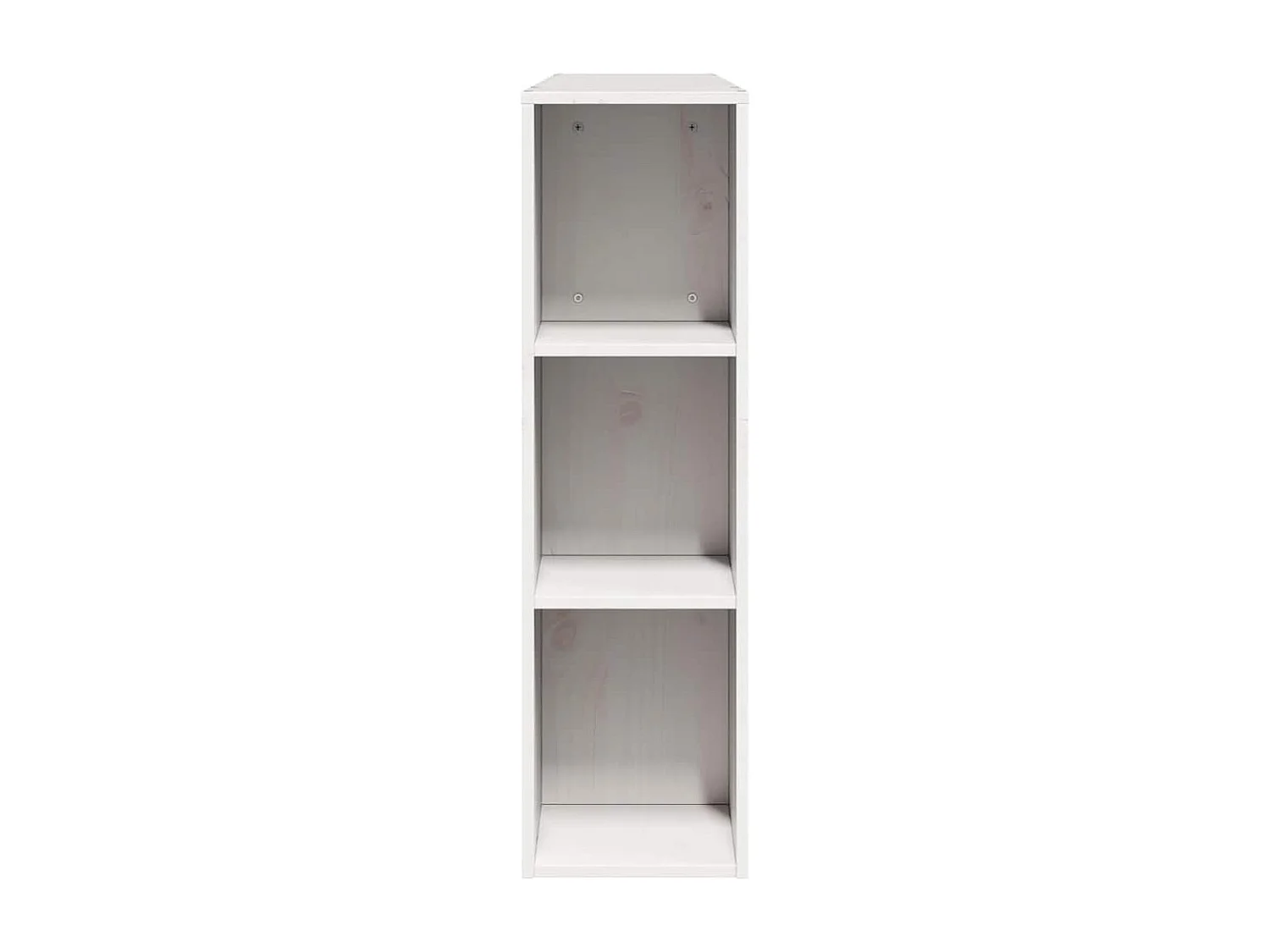 Tête de Lit | Panneau de tête pour lit Moderne avec rangement blanc 150 cm bois massif de pin
