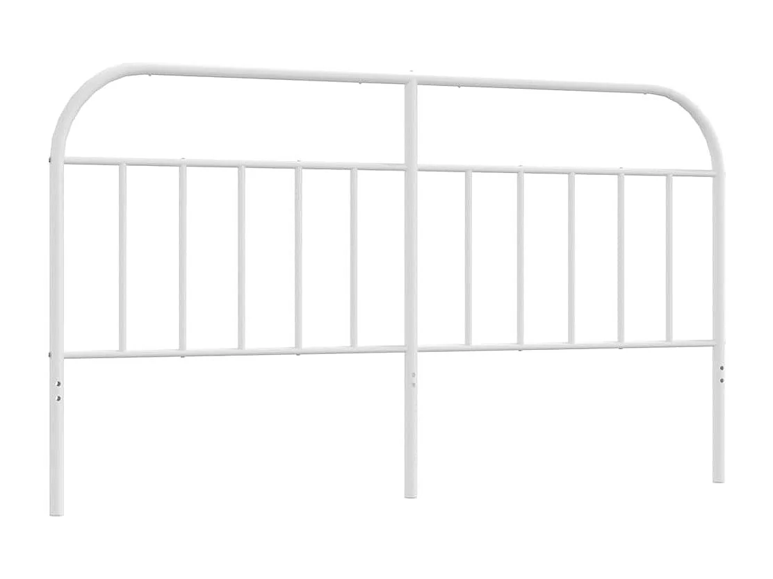 Mueble cabecero | Cabezal de cama | Cabecero de metal blanco 180 cm