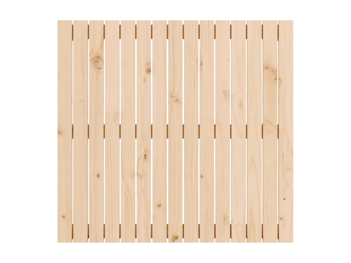 Tête de lit murale | Panneau de tête pour lit Moderne  95,5x3x90 cm Bois massif de pin