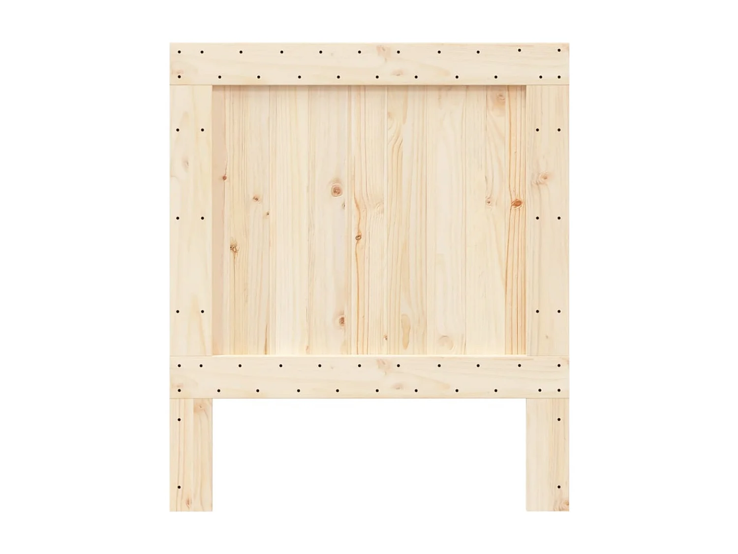 Tête de Lit | Panneau de tête pour lit Moderne 80x104 cm bois massif de pin