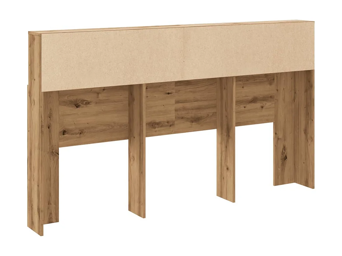 Cabecero de Cama | Cabezal de cama | Mueble de cabecero Artisan Oak 180x19x103,5 cm Madera de ingeniería