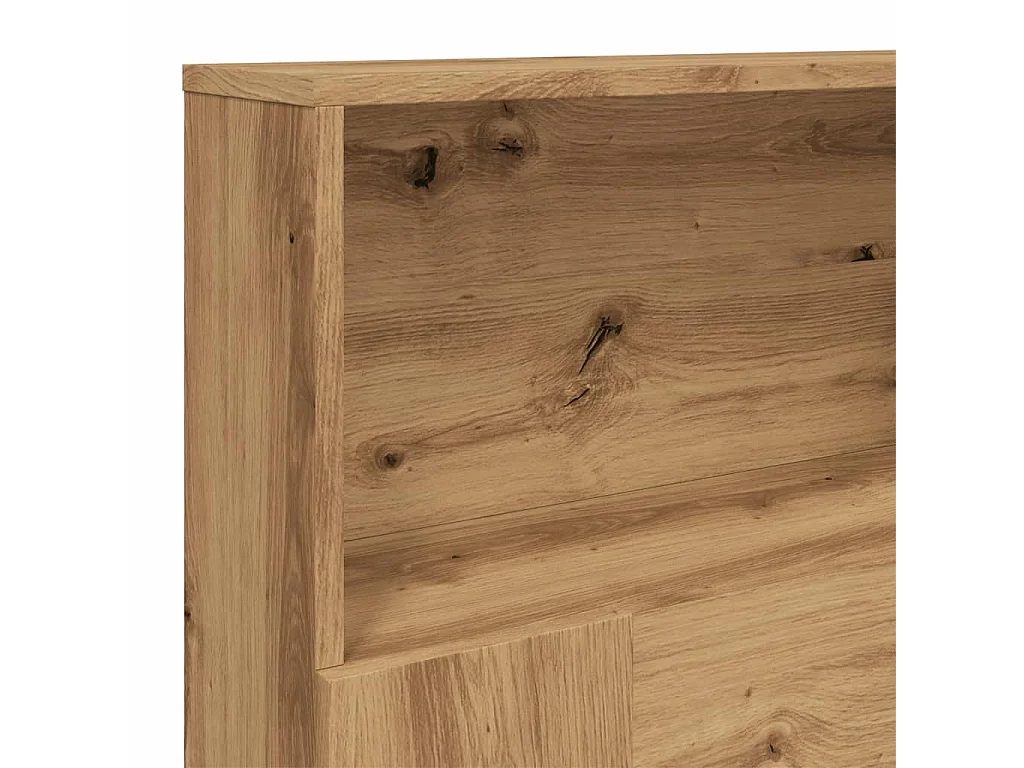 Cabecero de Cama | Cabezal de cama | Mueble de cabecero Artisan Oak 180x19x103,5 cm Madera de ingeniería