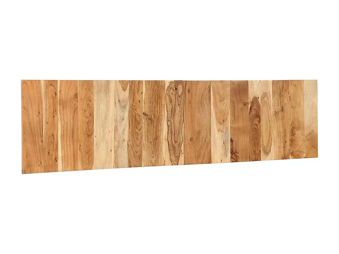 Tête de Lit | Panneau de tête pour lit Moderne 200 cm bois massif d'acacia