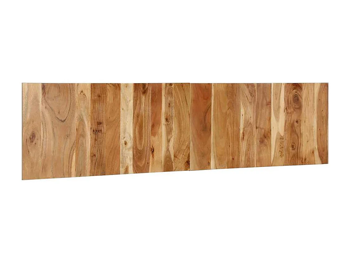 Tête de Lit | Panneau de tête pour lit Moderne 200 cm bois massif d'acacia