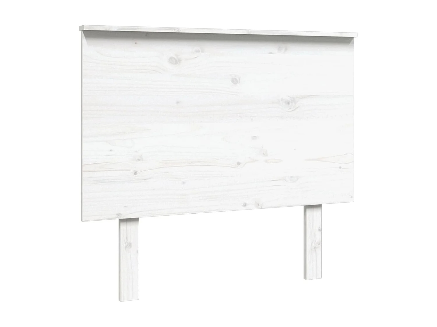 Cabecero de Cama | Cabezal de cama | Mueble de cabecero madera maciza de pino blanco 94x6x82,5 cm