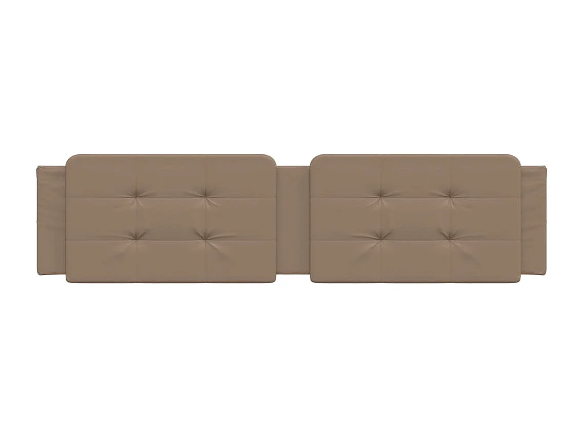 Tête de lit | Coussin de tête de lit | Tête de lit décoratif cappuccino 200 cm similicuir