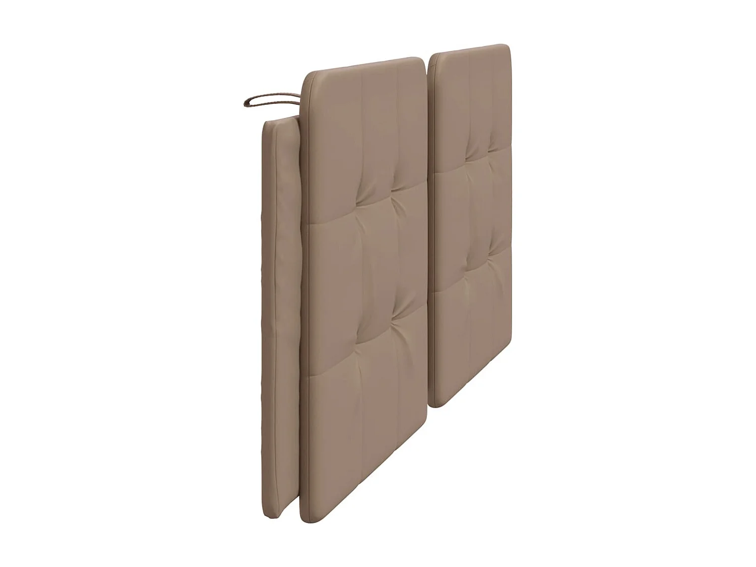 Tête de lit | Coussin de tête de lit | Tête de lit décoratif cappuccino 200 cm similicuir