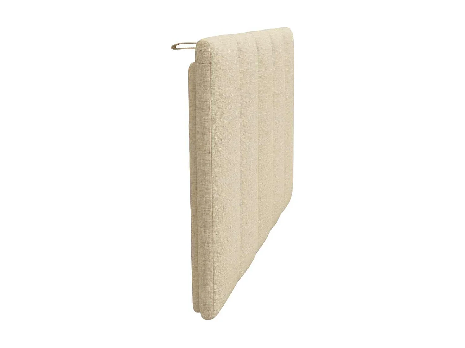 Tête de lit | Coussin de tête de lit | Tête de lit décoratif crème 80 cm tissu