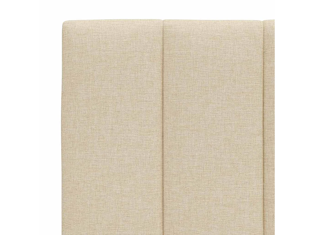 Tête de lit | Coussin de tête de lit | Tête de lit décoratif crème 80 cm tissu