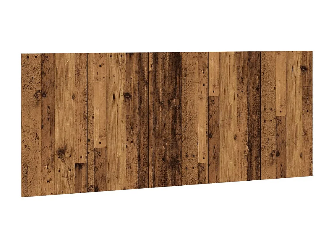 Tête de Lit | Panneau de tête pour lit Moderne vieux bois 200x1,5x80 cm bois d'ingénierie
