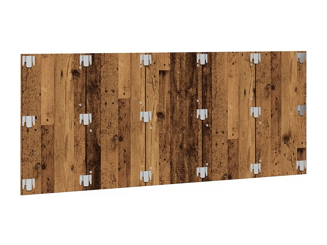 Tête de Lit | Panneau de tête pour lit Moderne vieux bois 200x1,5x80 cm bois d'ingénierie