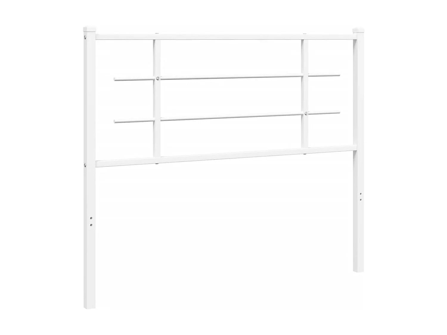 Tête de Lit | Panneau de tête pour lit Moderne métal blanc 100 cm