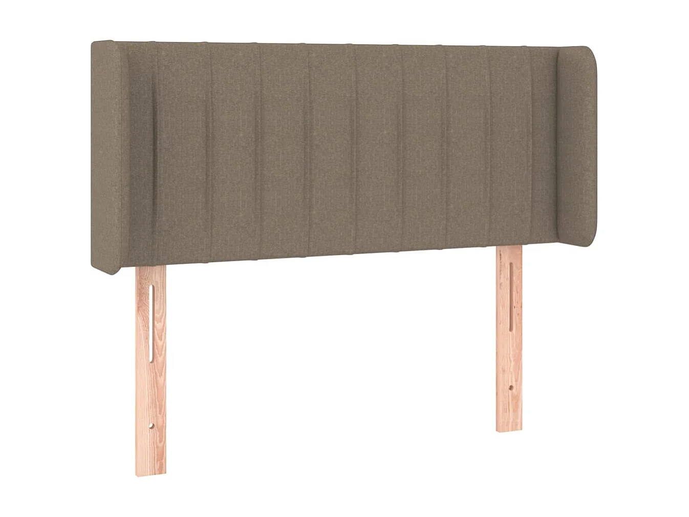 Hoofdbord | Hoofdeinde LED 83x16x78/88 cm stof taupe