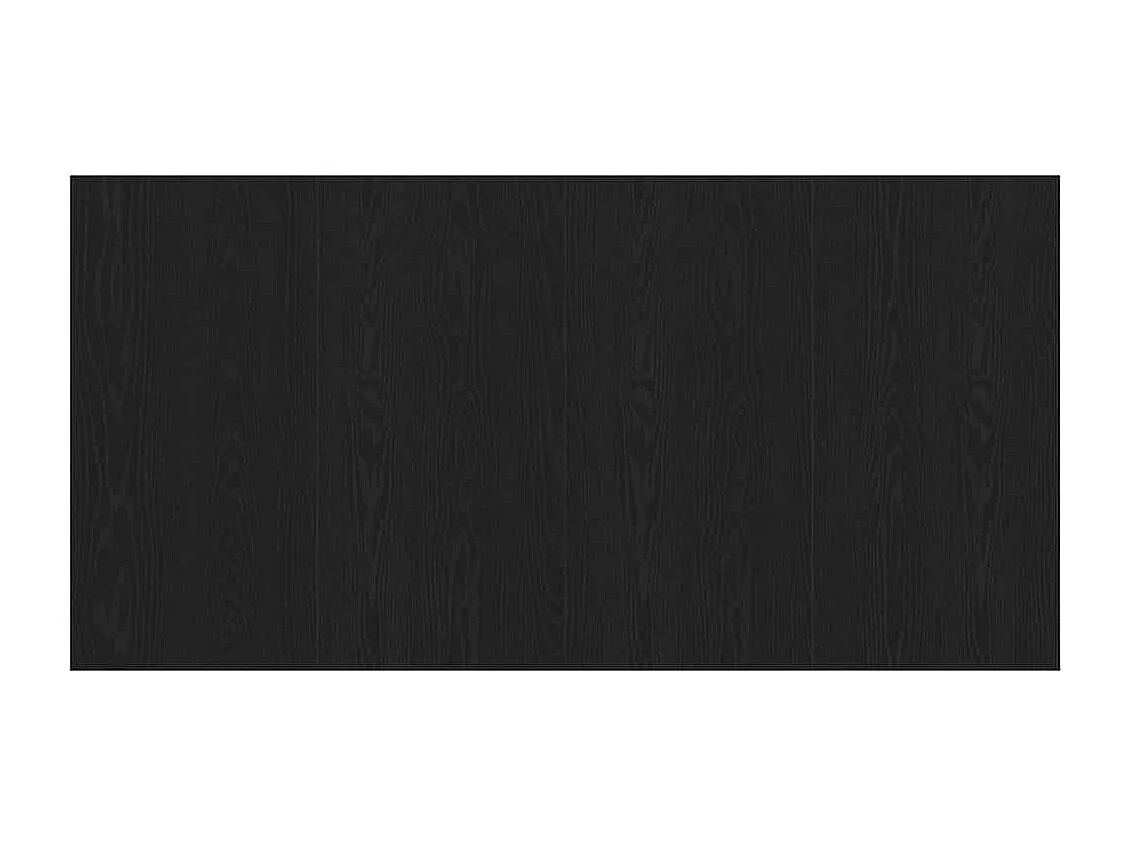 Cabecero | Cabezal de Cama | Mueble cabecero Roble negro 160 x 1,5 x 80 cm Madera contrachapada