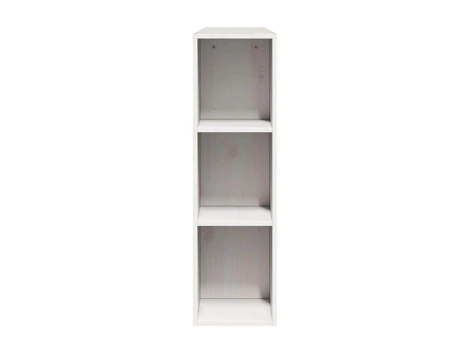 Tête de Lit | Panneau de tête pour lit Moderne avec rangement blanc 160 cm bois massif de pin