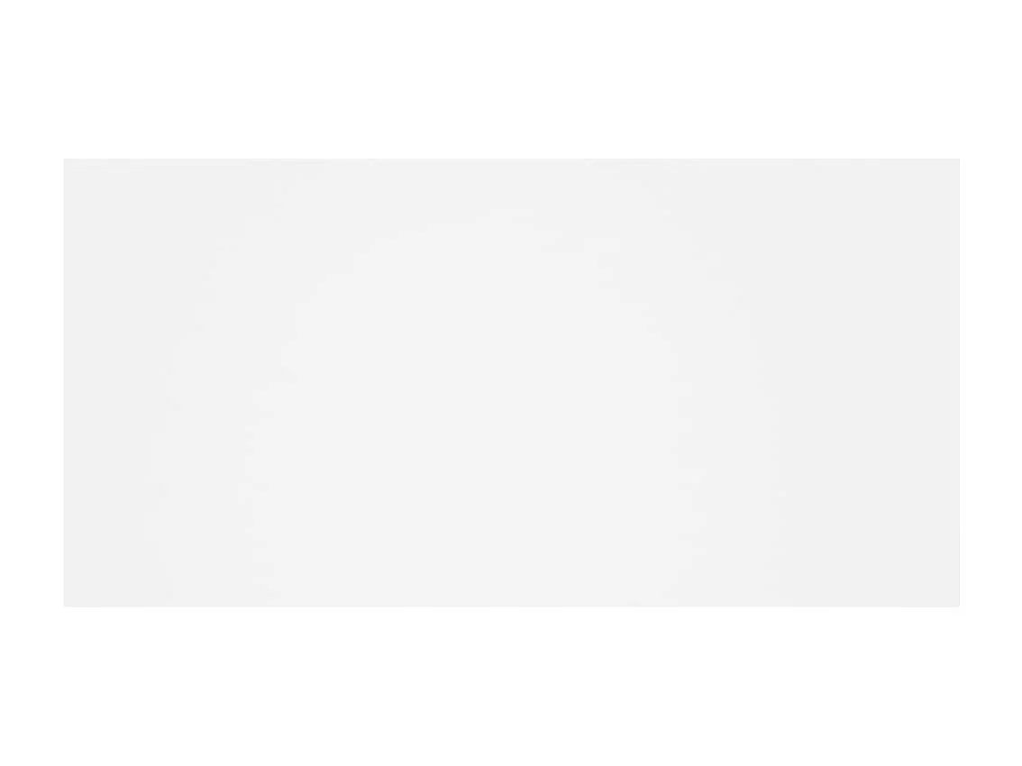 Cabecero de Cama | Cabezal de cama | Mueble de cabecero con mesitas madera contrachapada blanco