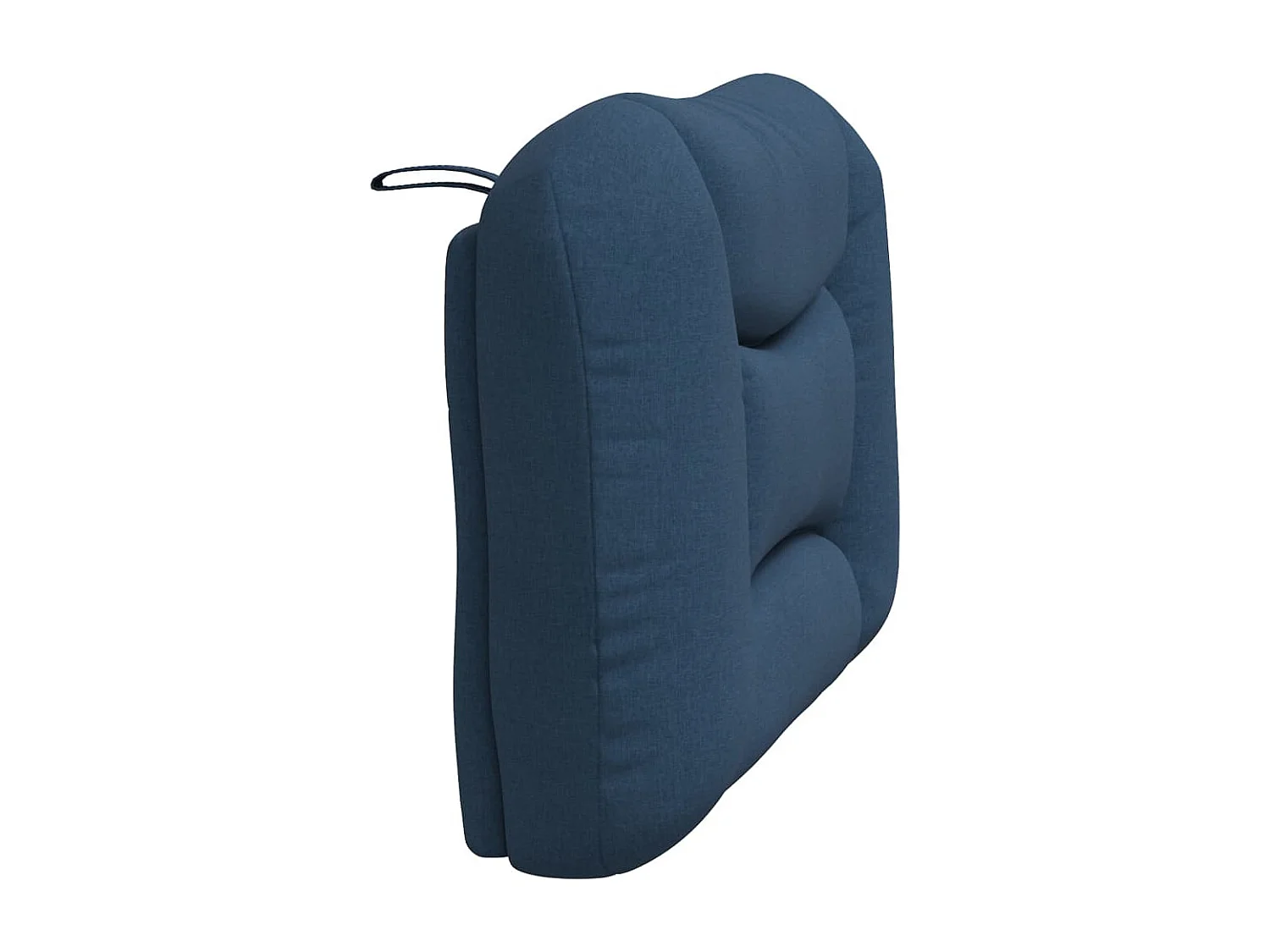 Cabecero de Cama | Cabezal de cama | Mueble de cabecero acolchado Hvar tela azul 90 cm