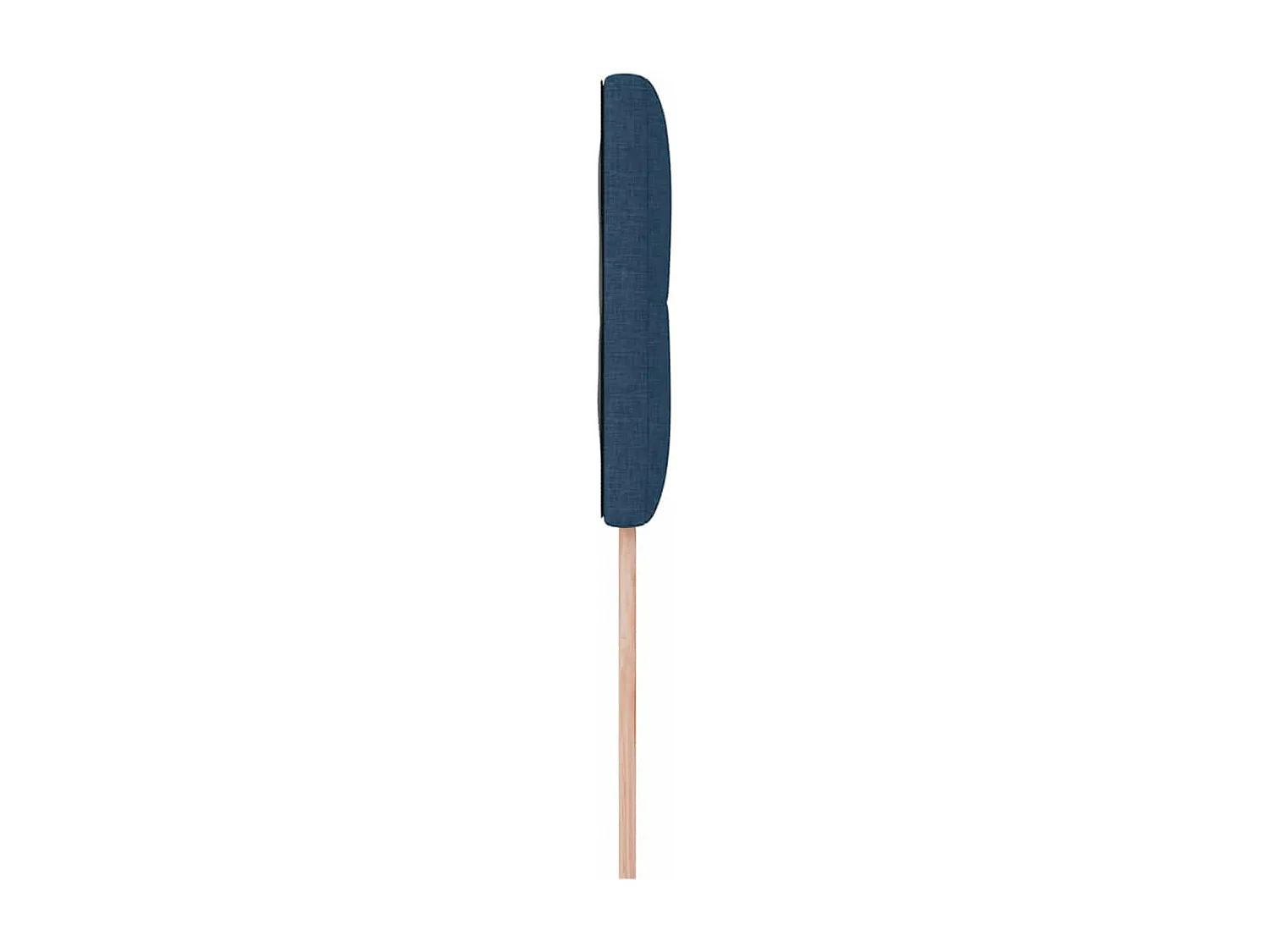 Tête de Lit | Panneau de tête pour lit Moderne LED avec des lumières à LED Manuel Bleu 80 cm tissu