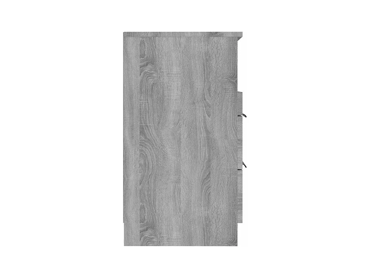 Mesitas de noche | Mesilla de noche 2 uds madera contrachapada gris Sonoma