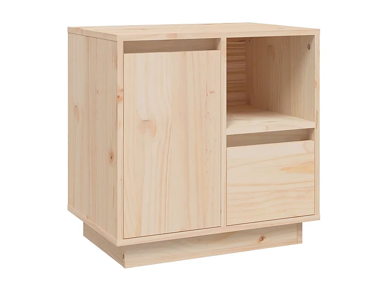 Table de chevet-Petite Table d'appoint-Table de nuit 50x34x50 cm Bois de pin massif