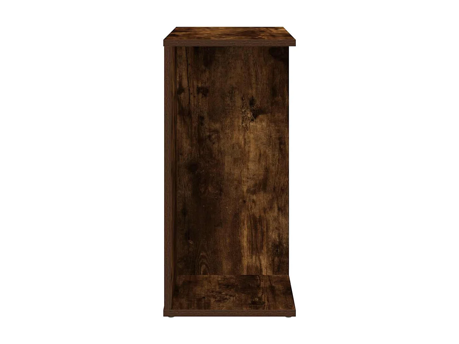 Table de chevet-Table d'appoint chêne fumé 46,5x29x61 cm bois d'ingénierie