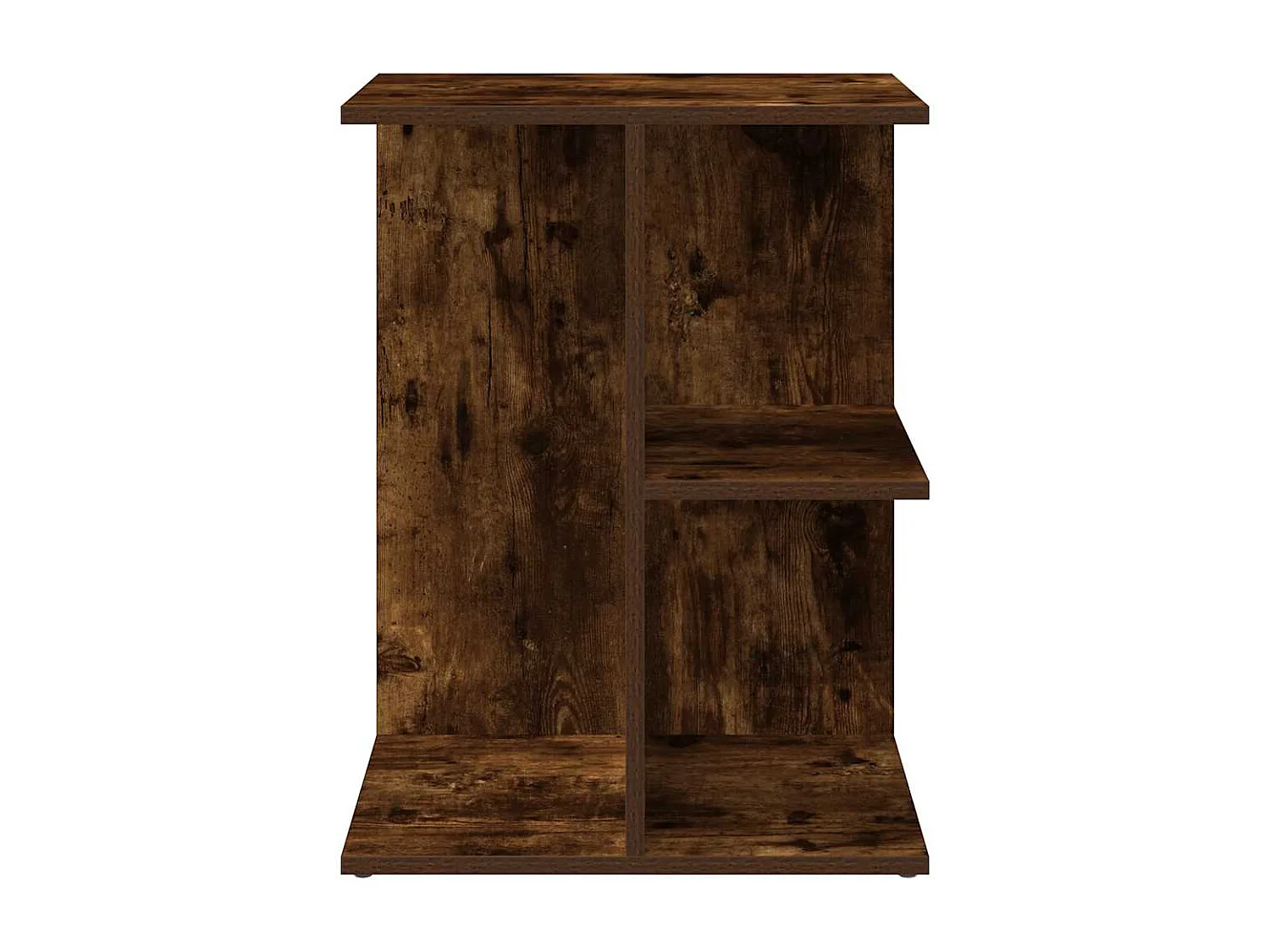 Nachttisch-Beistelltisch Räuchereiche 46,5x29x61 cm Holzwerkstoff SHL69271