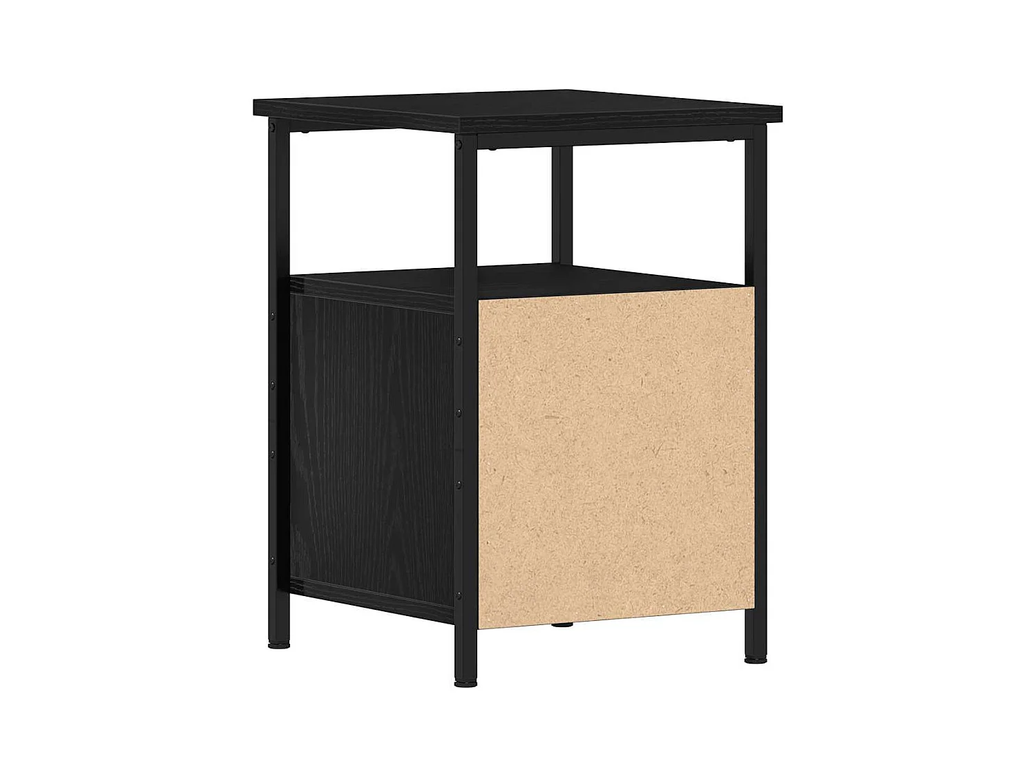 Mesitas de noche | Mesilla de noche 2 unidades Roble negro 34x35,5x50 cm Madera de ingeniería