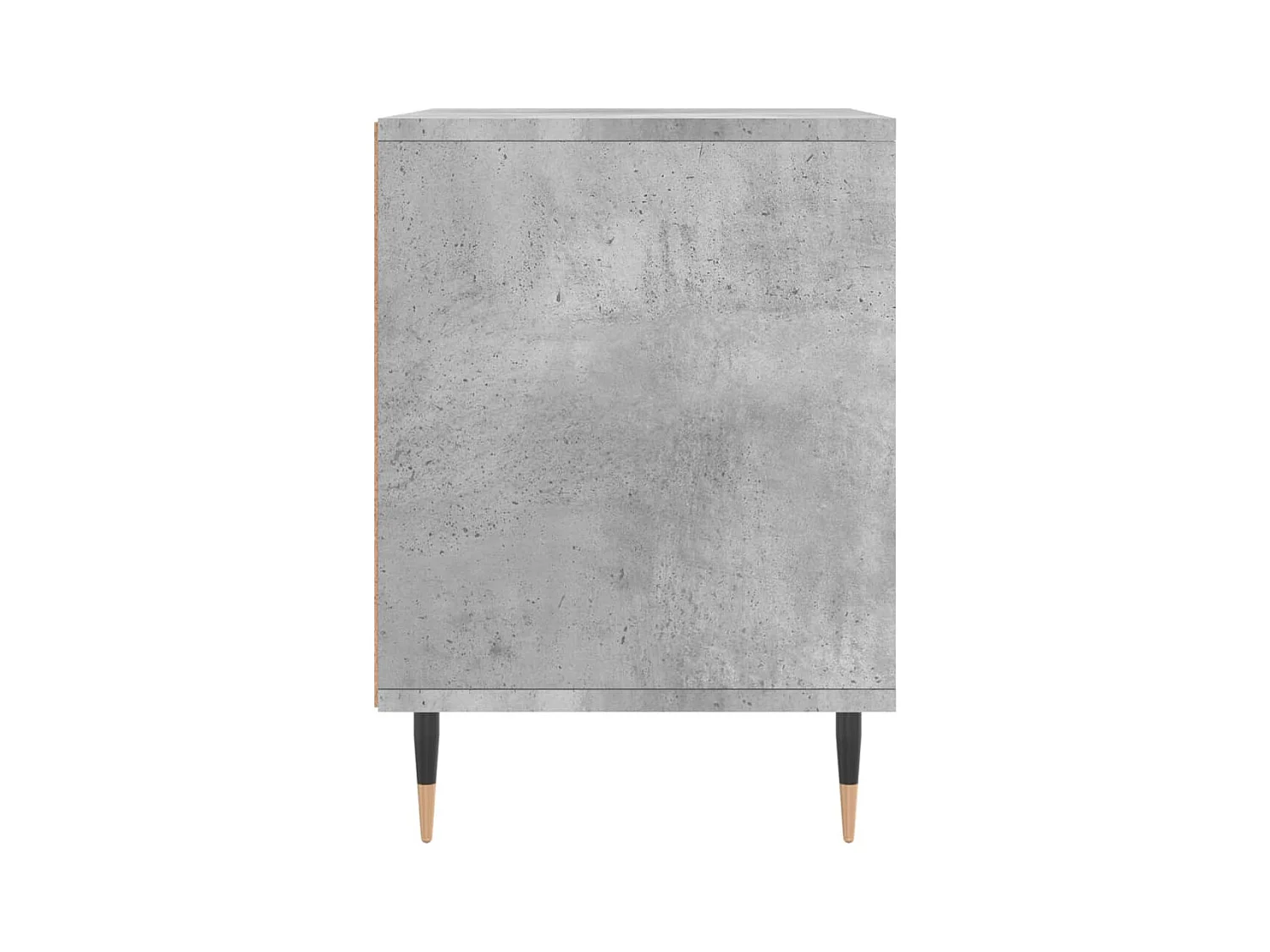 Mesitas de noche | Mesilla de noche 2 uds madera ingeniería gris hormigón 40x35x50 cm