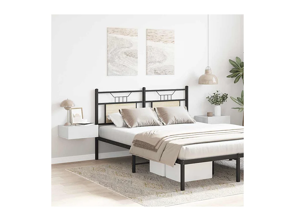 Mesitas de noche | Mesilla de noche flotante 2 uds contrachapada blanco 40x30x15 cm