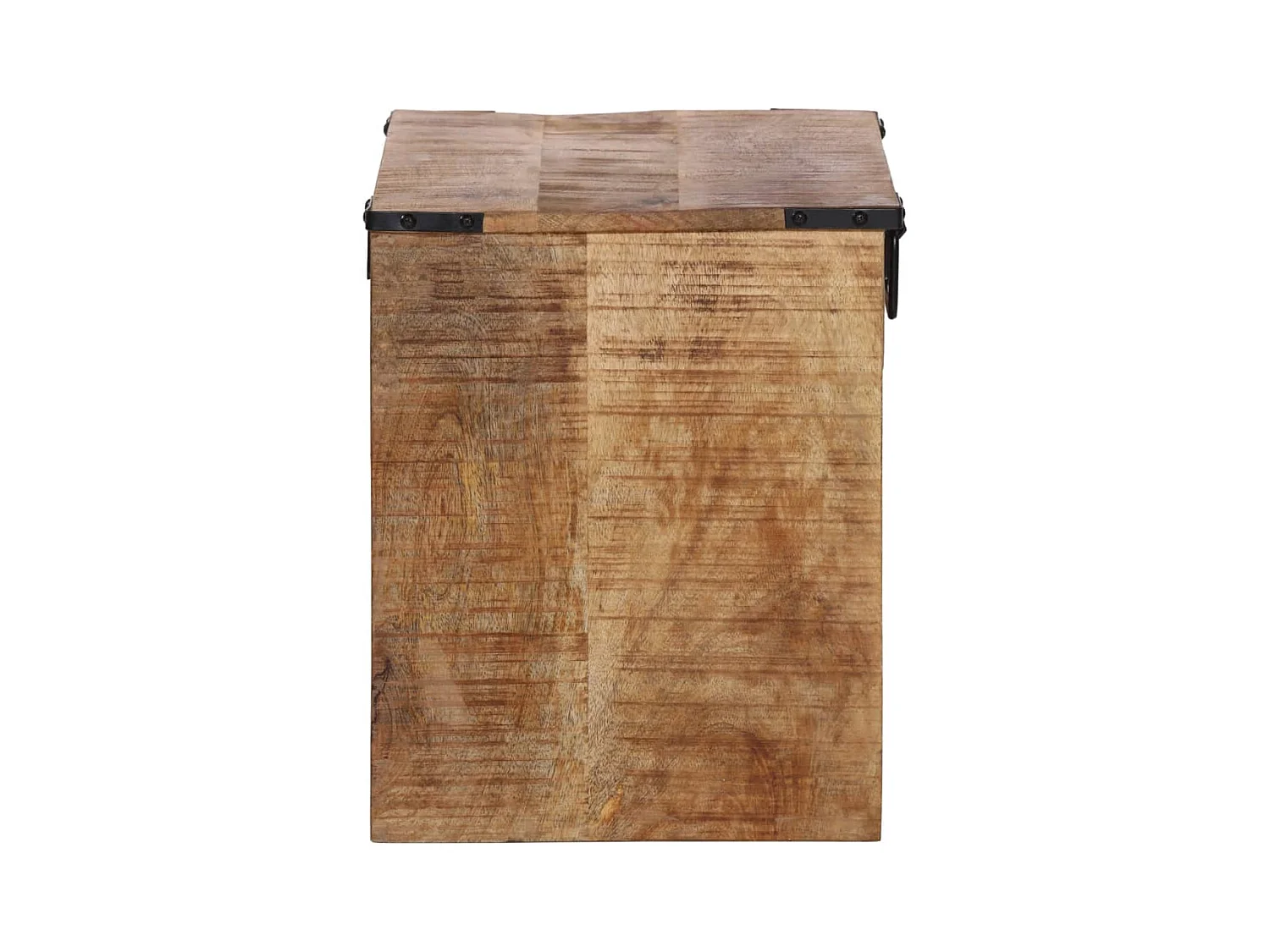 Mesita de noche | Mesilla de noche madera maciza de mango 40x30x37 cm