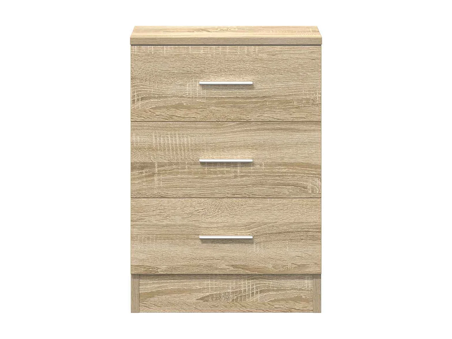 Nachttisch 2er Set-Beistelltisch Sonoma-Eiche 38x35x56 cm Holzwerkstoff SHL86876