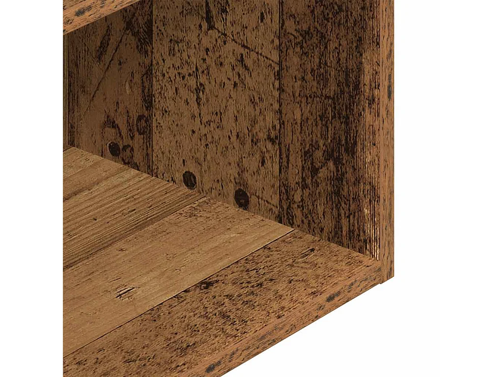 Mesillas de noche | Mesita de noche con cajón 2 uds madera vieja 35x34x66,5 cm