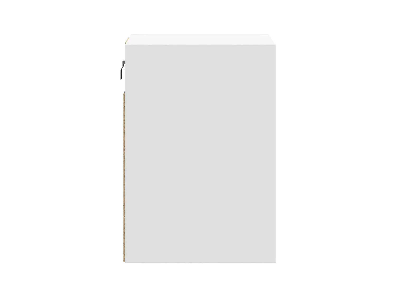 Mesitas de noche | Mesilla de noche de pared con luces LED 2 unidades blanco