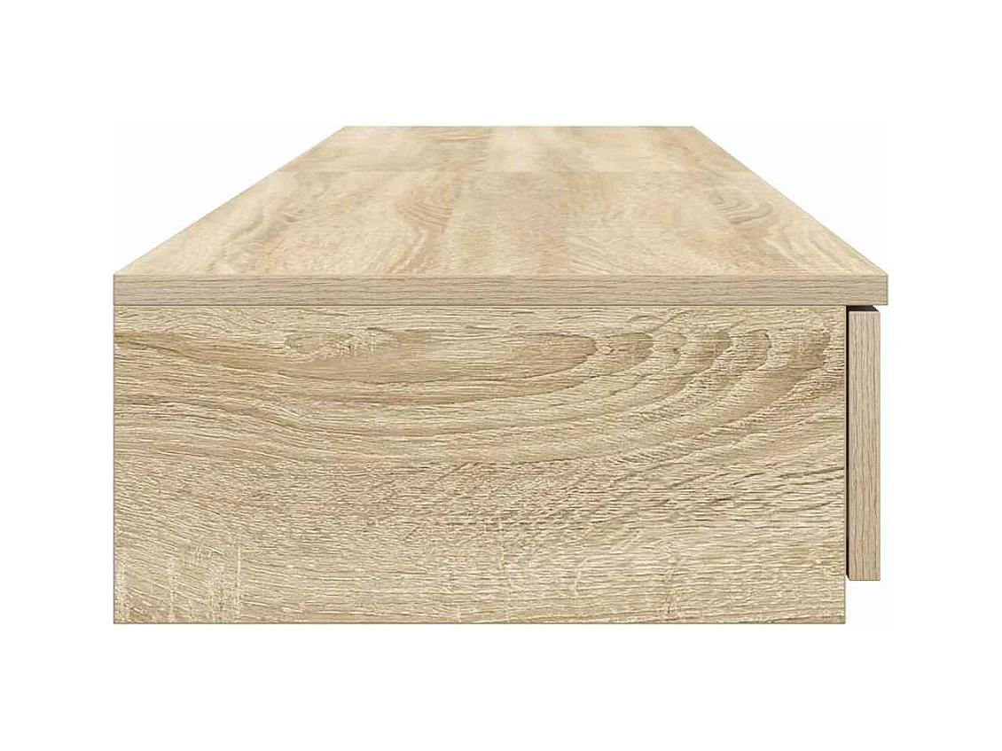 Cajones de cama con cajón Roble Sonoma 160x36.5x16.5 cm