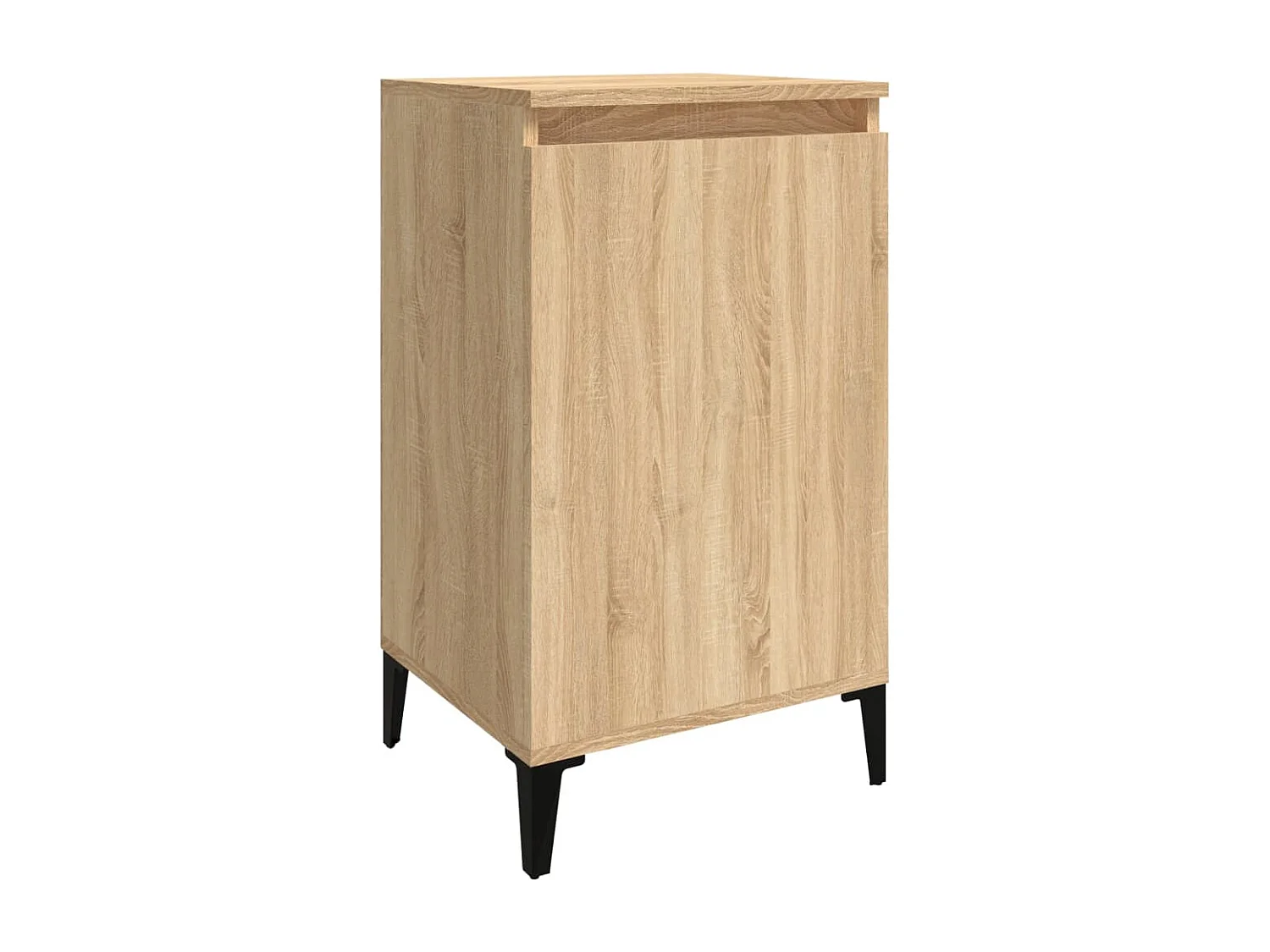 Mesitas de noche | Mesilla de noche 2 uds madera contrachapada roble 40x35x70 cm