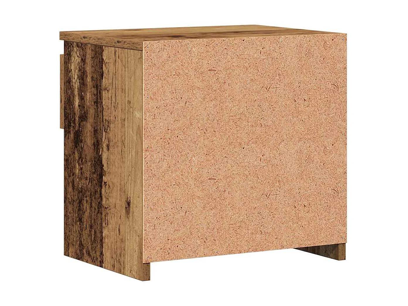 Nachttisch-Beistelltisch Altholz-Optik 40x30x39 cm Holzwerkstoff SHL72853
