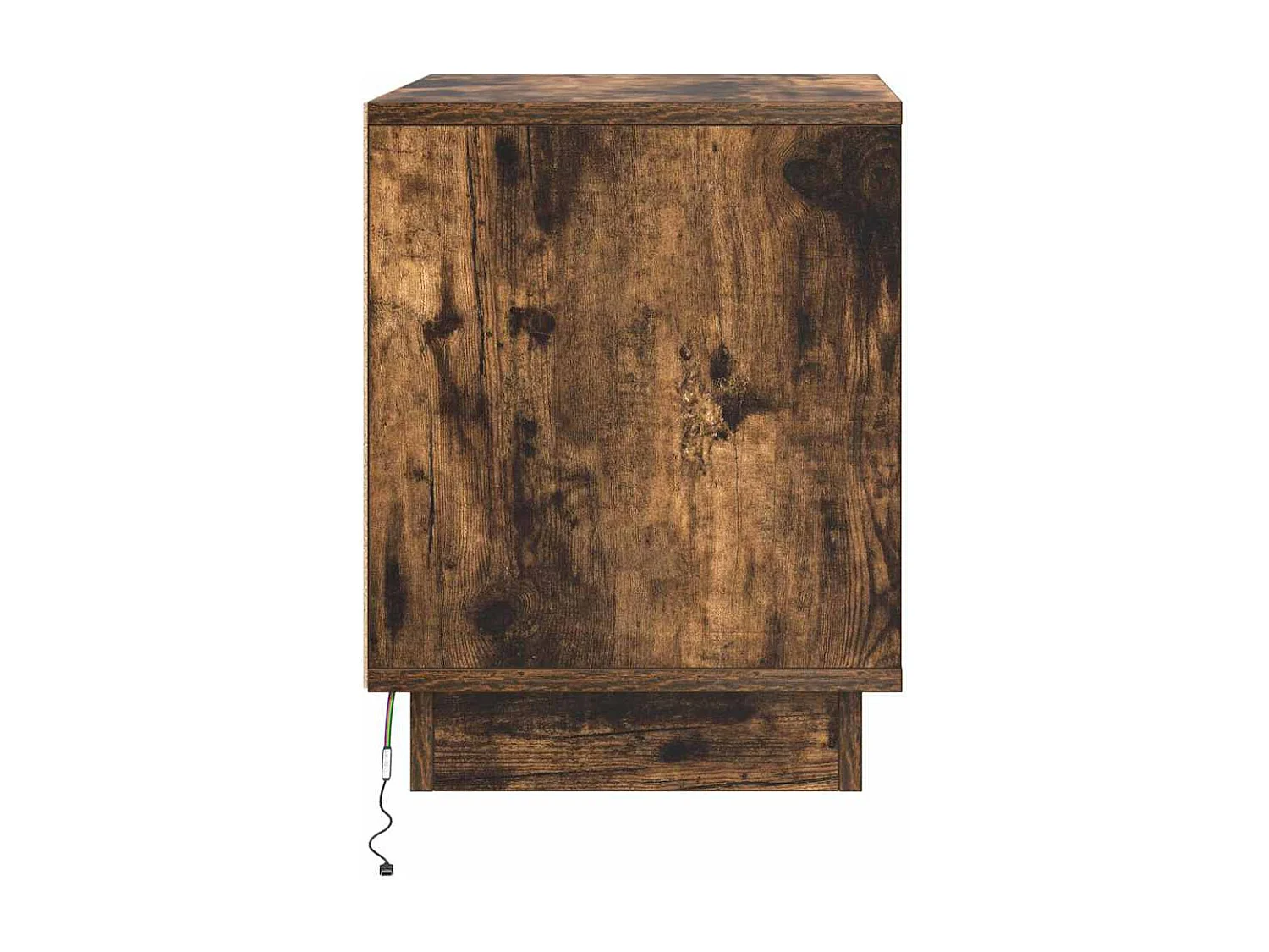 Mesita de Noche | Armario de Noche | Mesilla de noche con Roble ahumado 44x34.5x45 cm