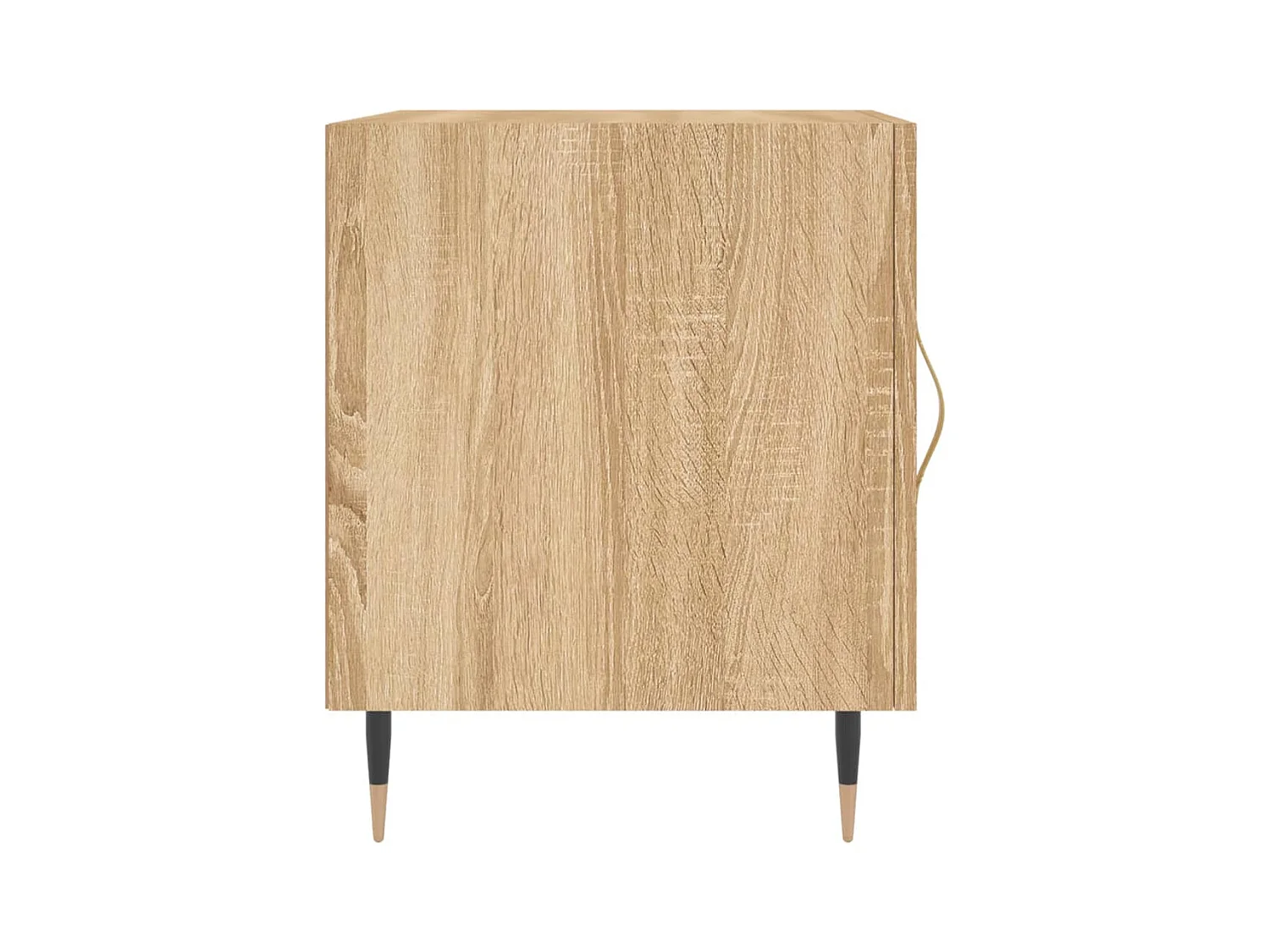 Mesa de Cabeceira Moderna 2 peças 40x40x50cm deriv. madeira carvalho sonoma