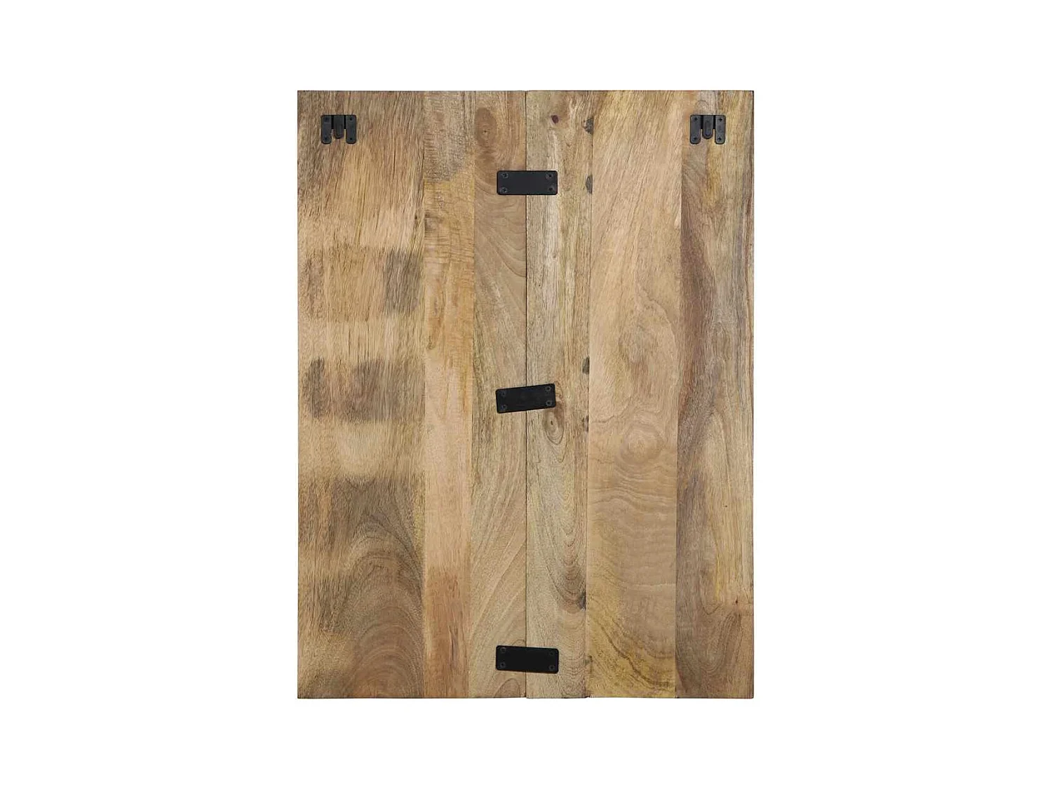 Mesita de noche | Mesilla de noche madera maciza de mango 60x32x80 cm