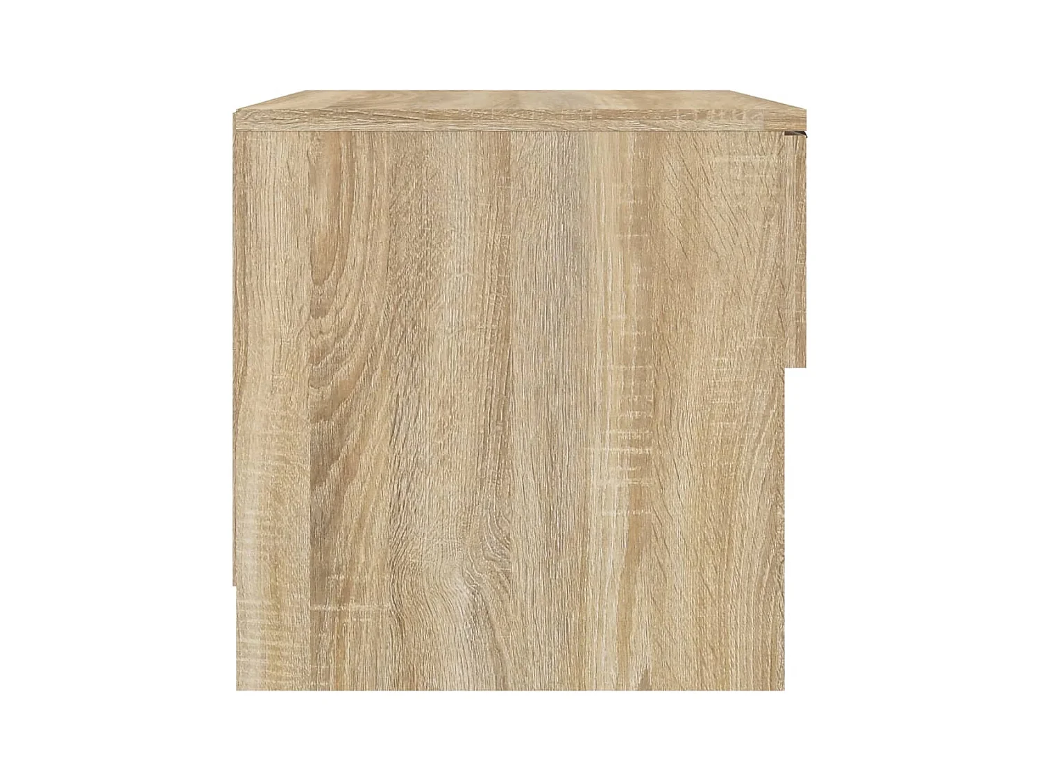 Mesita de noche | Mesilla de noche 2 uds madera contrachapada color roble Sonoma