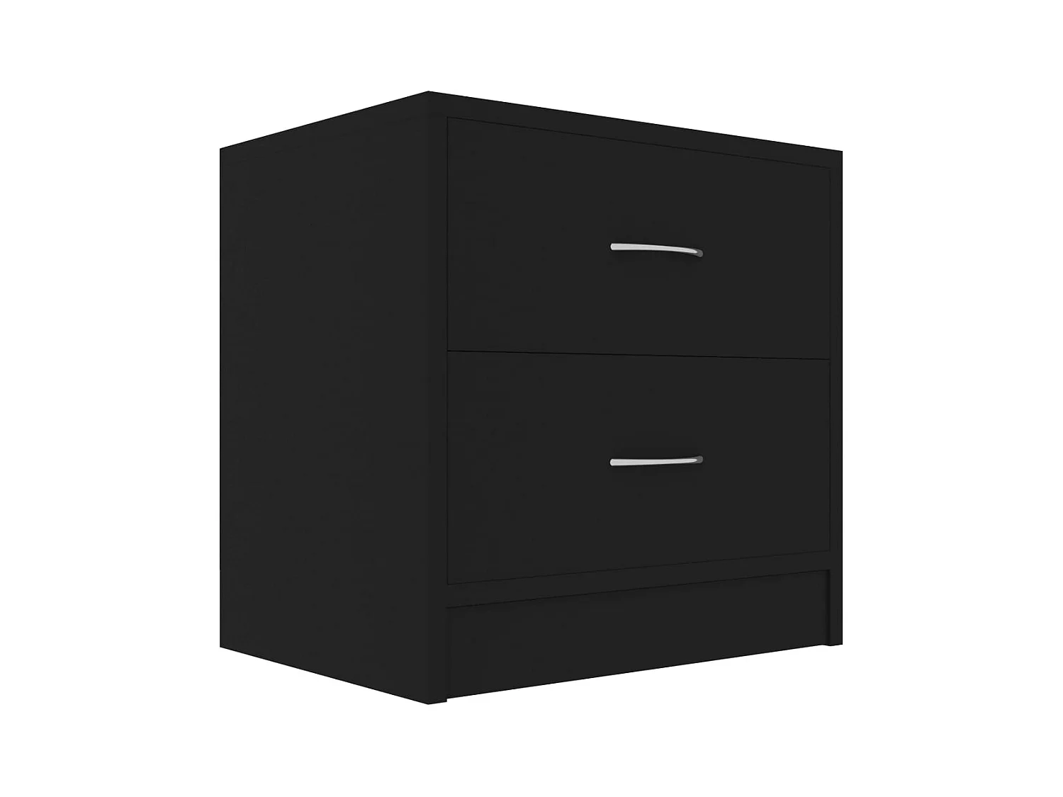 Table de chevet-Petite Table d'appoint-Table de nuit Noir 40x30x40 cm Bois d'ingénierie