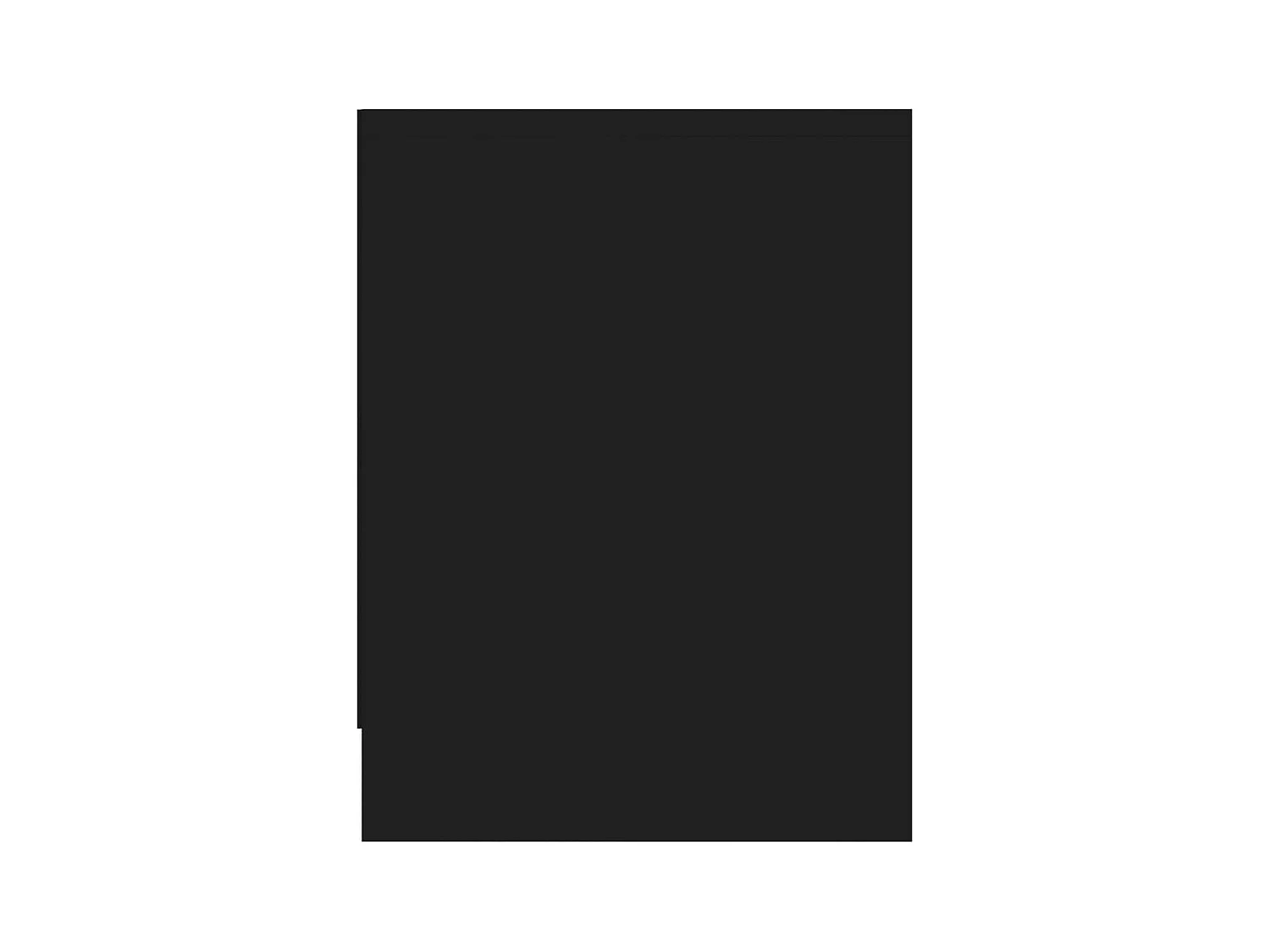 Table de chevet-Petite Table d'appoint-Table de nuit Noir 40x30x40 cm Bois d'ingénierie