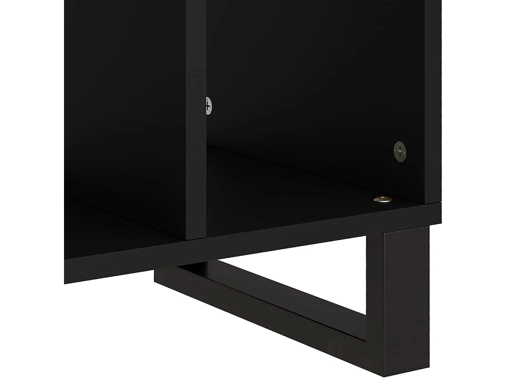 Nachtkastje | Bijzettafel Modern 40x31x46 cm massief acaciahout en bewerkt hout