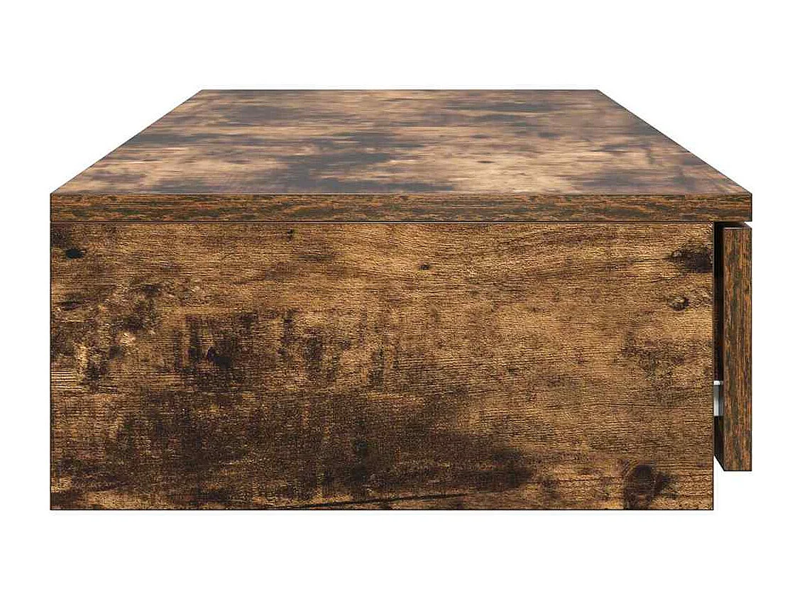 Gavetas de cama com gaveta Carvalho fumado 120x36.5x16.5 cm