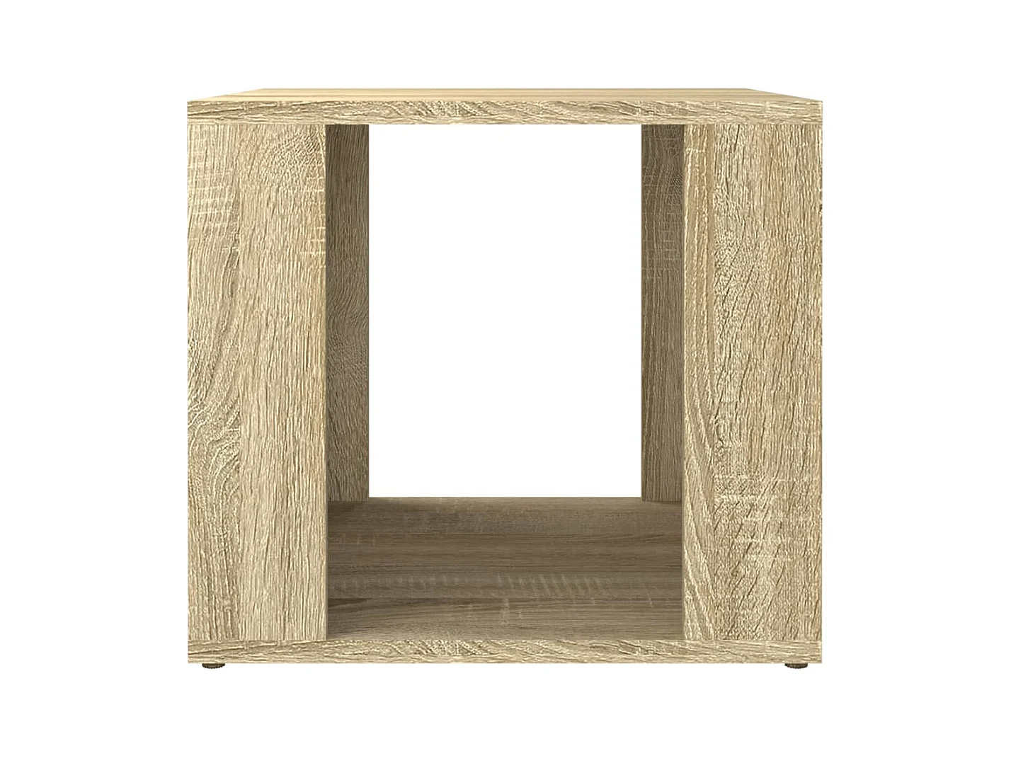 Mesita de noche | Mesilla de noche madera contrachapada roble Sonoma 41x40x36 cm