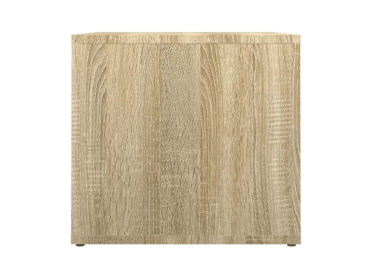 Mesita de noche | Mesilla de noche madera contrachapada roble Sonoma 41x40x36 cm