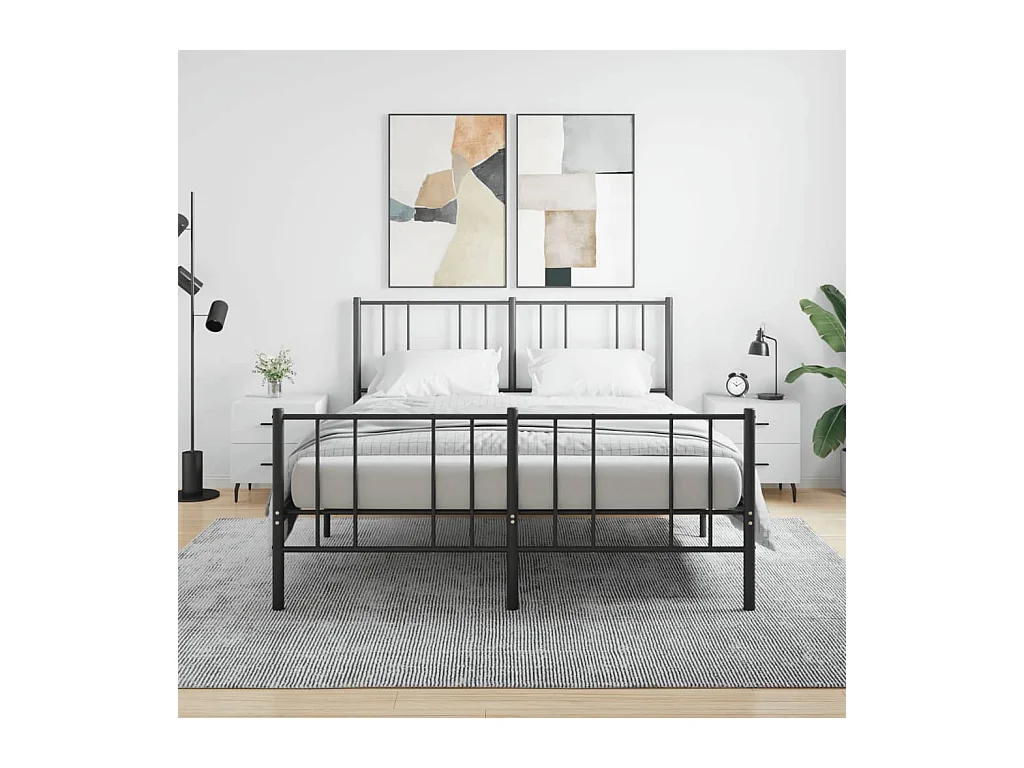 Mesitas de noche | Mesilla de noche 2 uds madera ingeniería blanco 40x35x47,5 cm