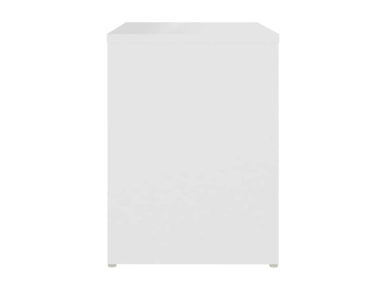 Mesitas de noche | Mesilla de noche 2 uds madera contrachapada blanco 40x30x40 cm