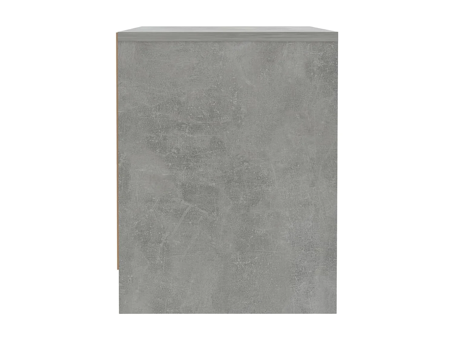 Nachttisch-Beistelltisch Betongrau 45x34x44,5 cm Holzwerkstoff SHL62250