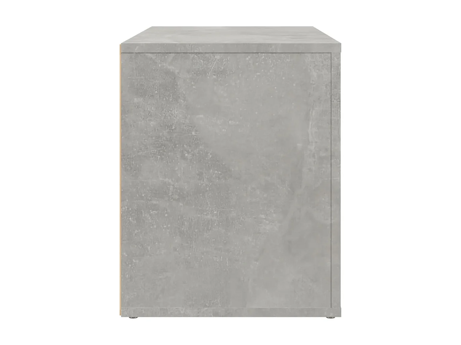 Nachttisch-Beistelltisch Betongrau 60x36x45 cm Holzwerkstoff SHL775